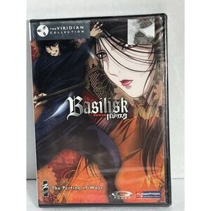 BASILISK 3: THE PARTING OF THE WAYS ANIME‎ GENRE STANDARD DVD FACTORY SEALED